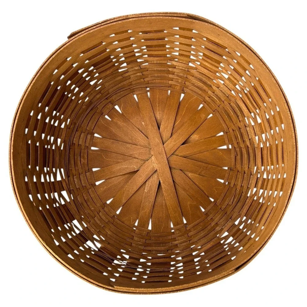 Longaberger‎ ROUND KEEPING Basket 2008 13